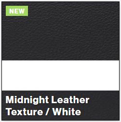 Midnight Leather Texture/White THE NATURALS 1/16IN - Rowmark The Naturals